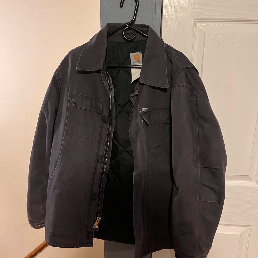 Carhartt Men's Dark Gray Shirt Jacket